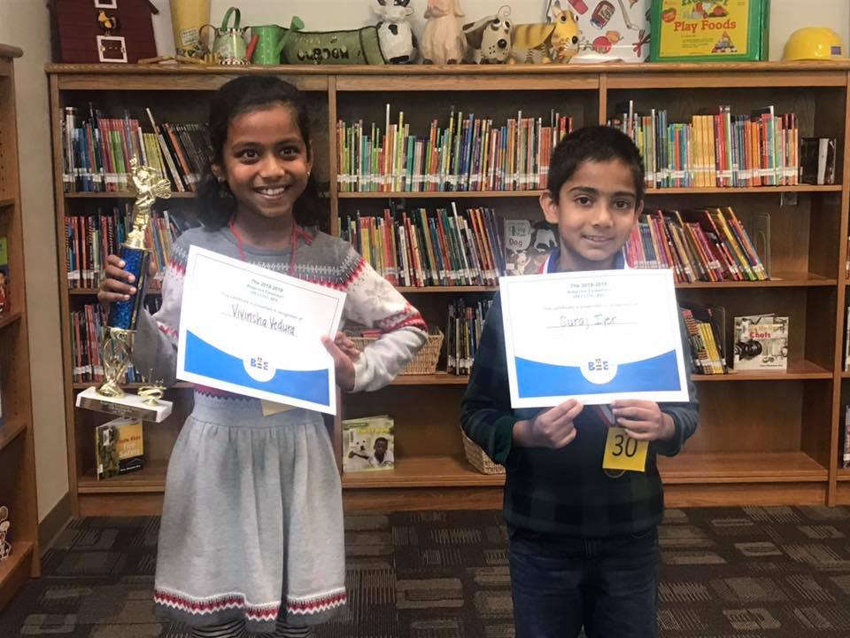 Congratulations to our Spelling Bee... - Ridgeview Elementary