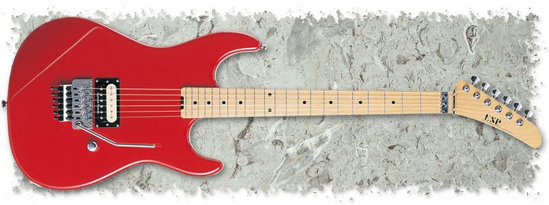 Jeff - The Japanese ESP Jerk. A clone of Van-Halen's classic 1983