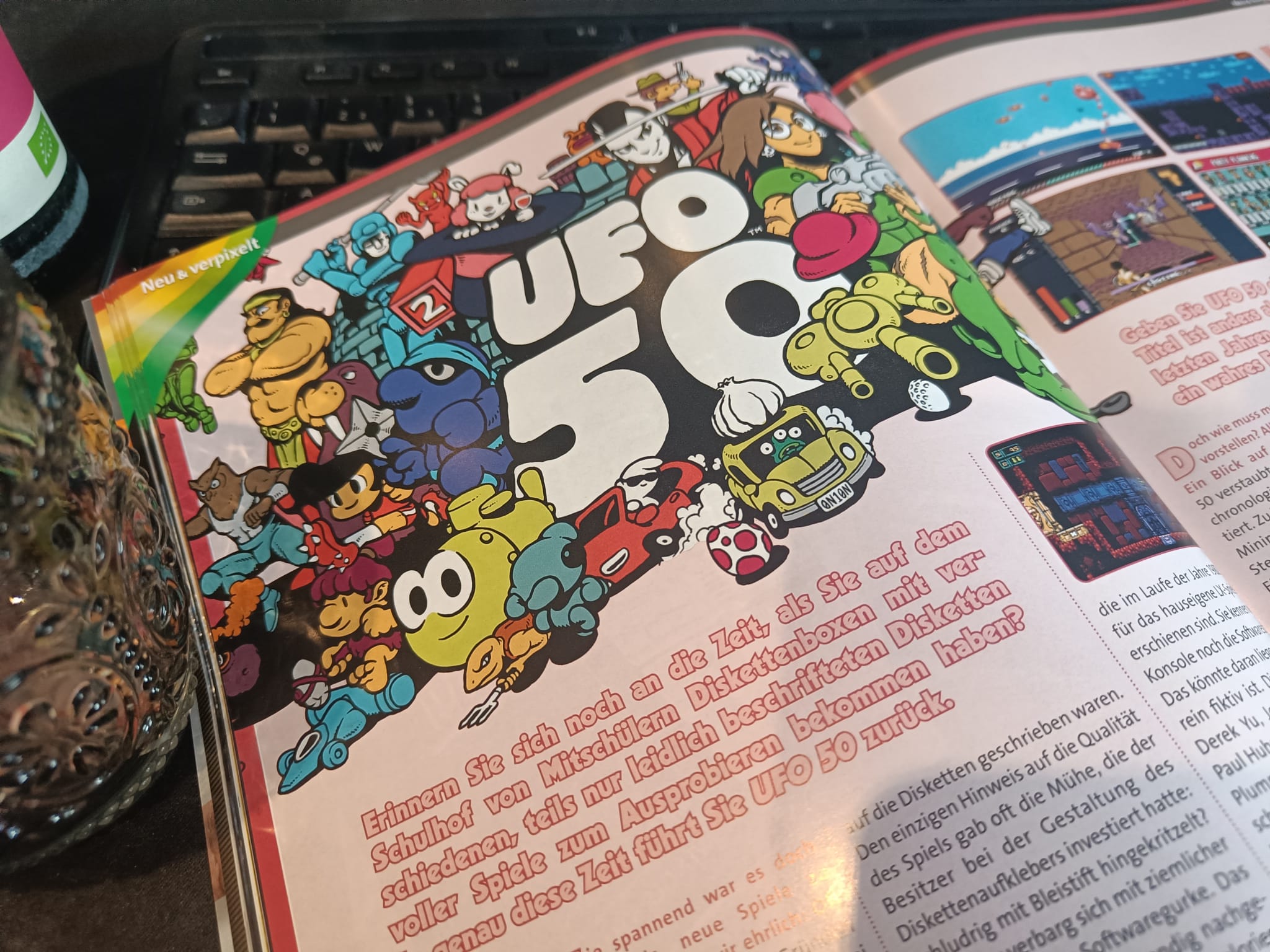 UFO 50 indie game features 50 retro-style games