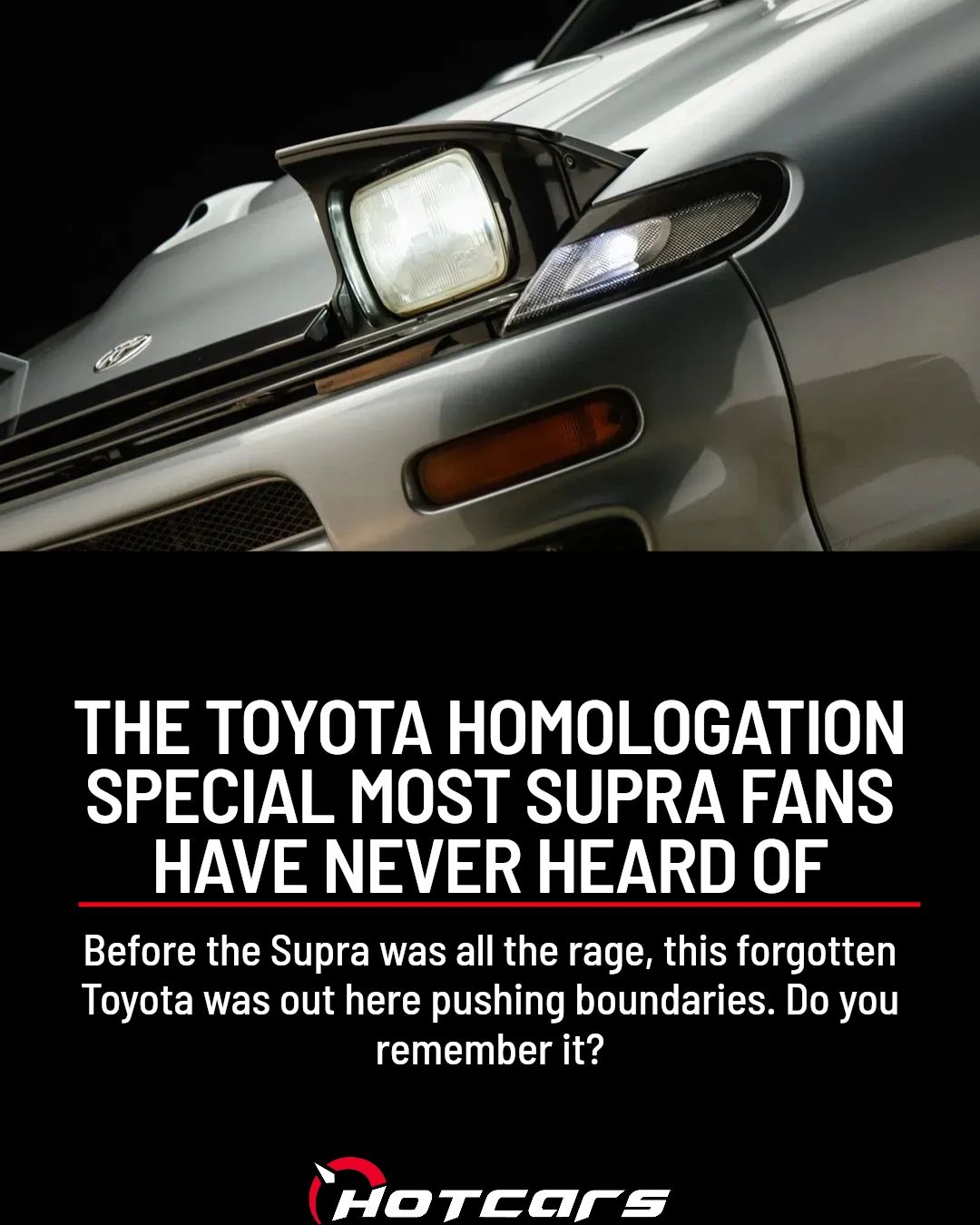 Before the Supra was all the rage, this forgotten Toyota was out