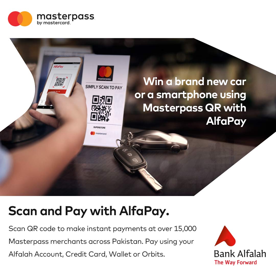 Bank Alfalah - Get a chance to win a brand new car or a... | Facebook