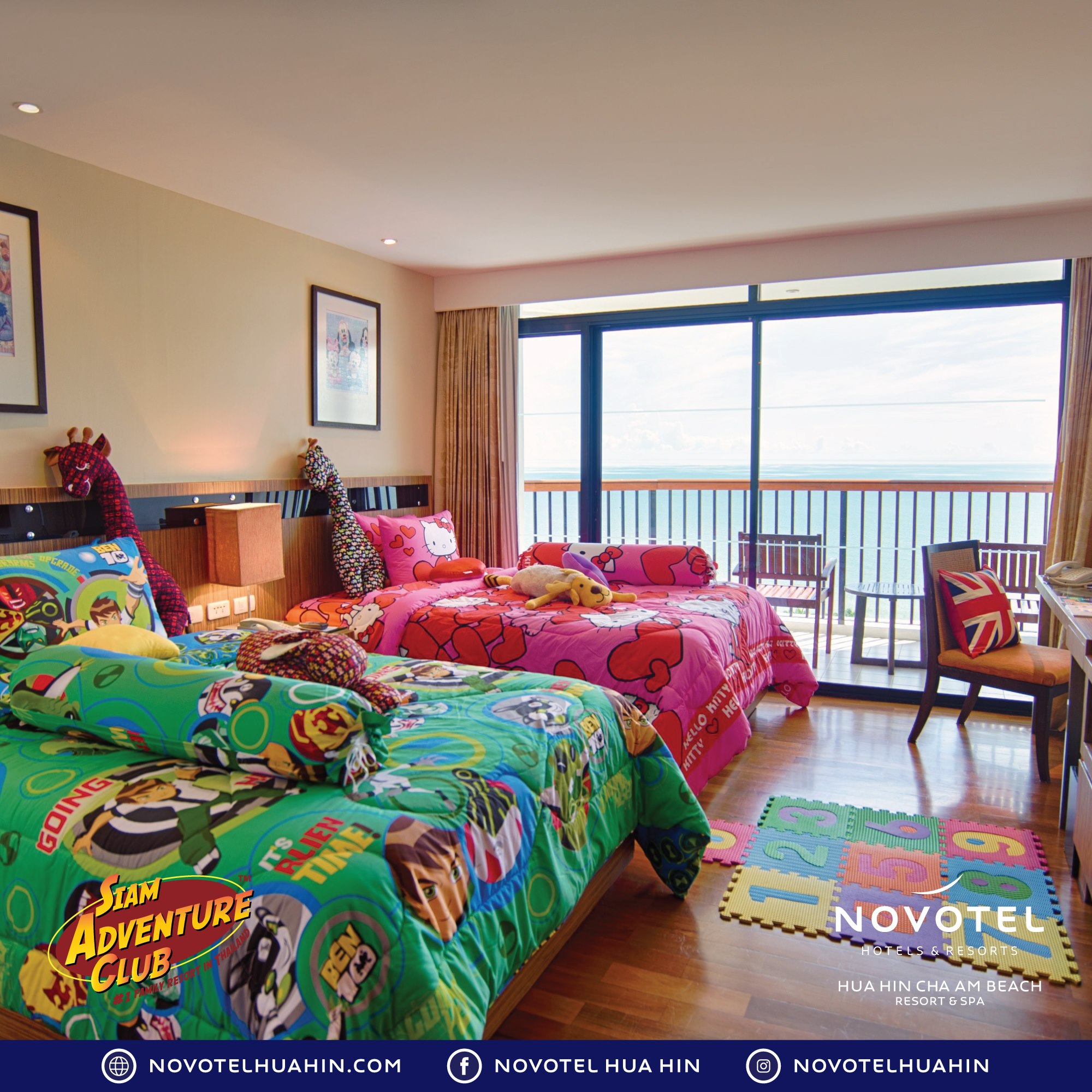 ห้องพักสำหรับครอบครัวก็จะมี... - Radisson Resort & Spa Hua Hin