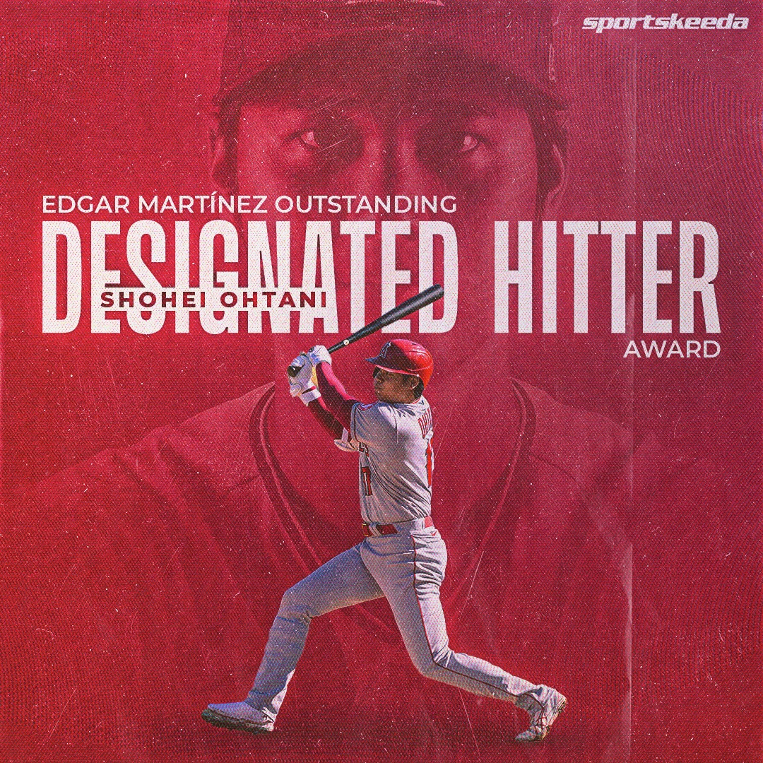 Shohei Ohtani wins his fourth consecutive Edgar Martínez