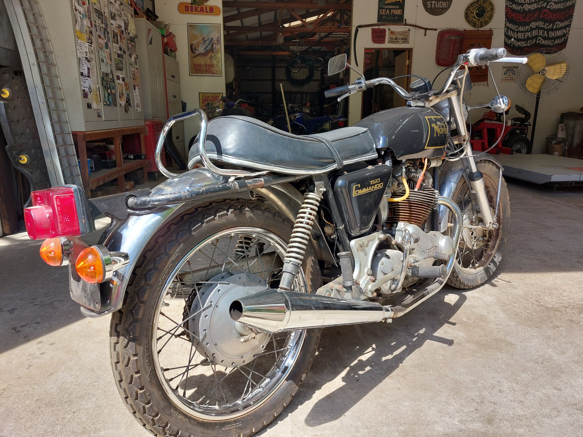 1973 Norton 750 Commado motorcycle - Motorcycles & Scooters - Oquawka ...