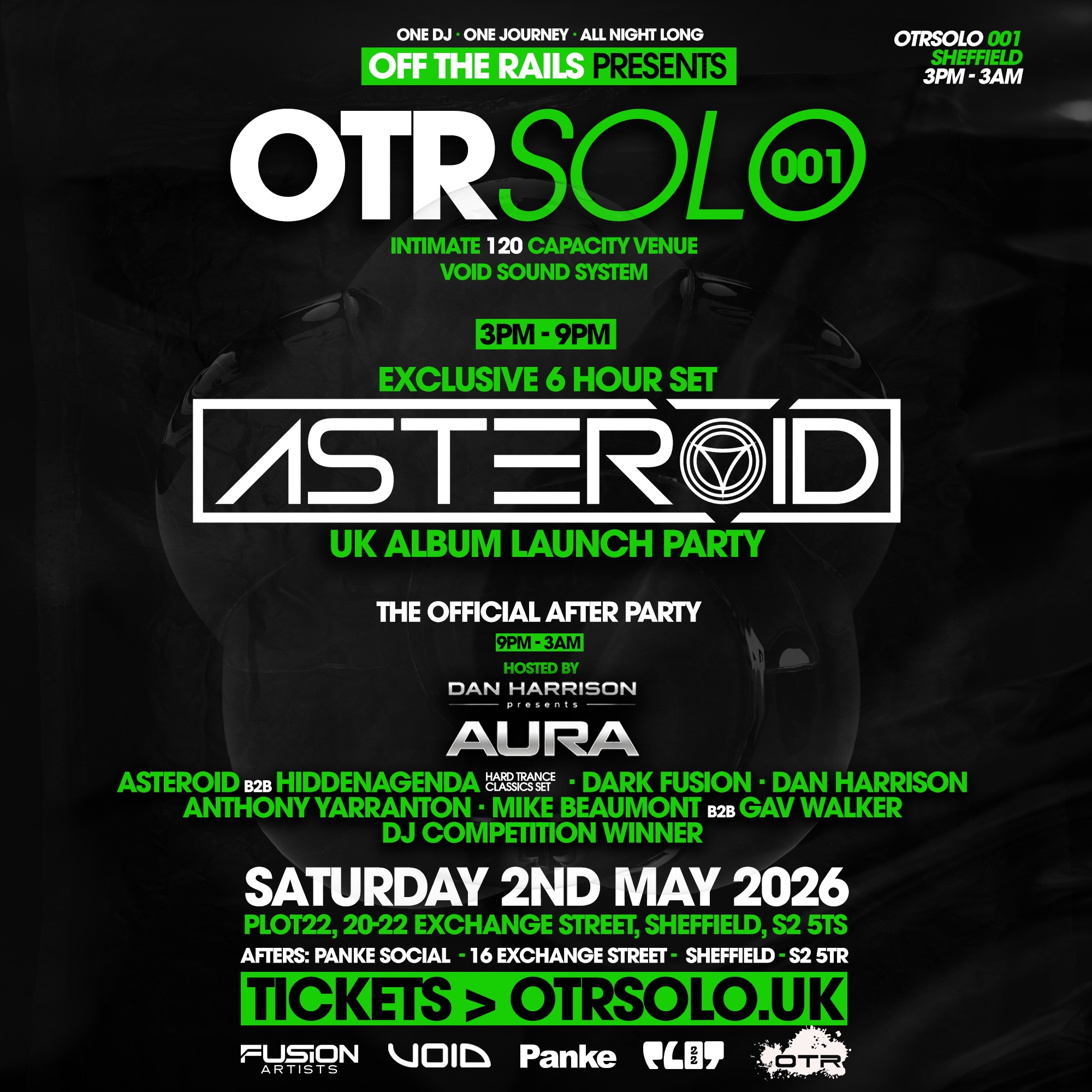OTR (Off The Rails) | Sheffield