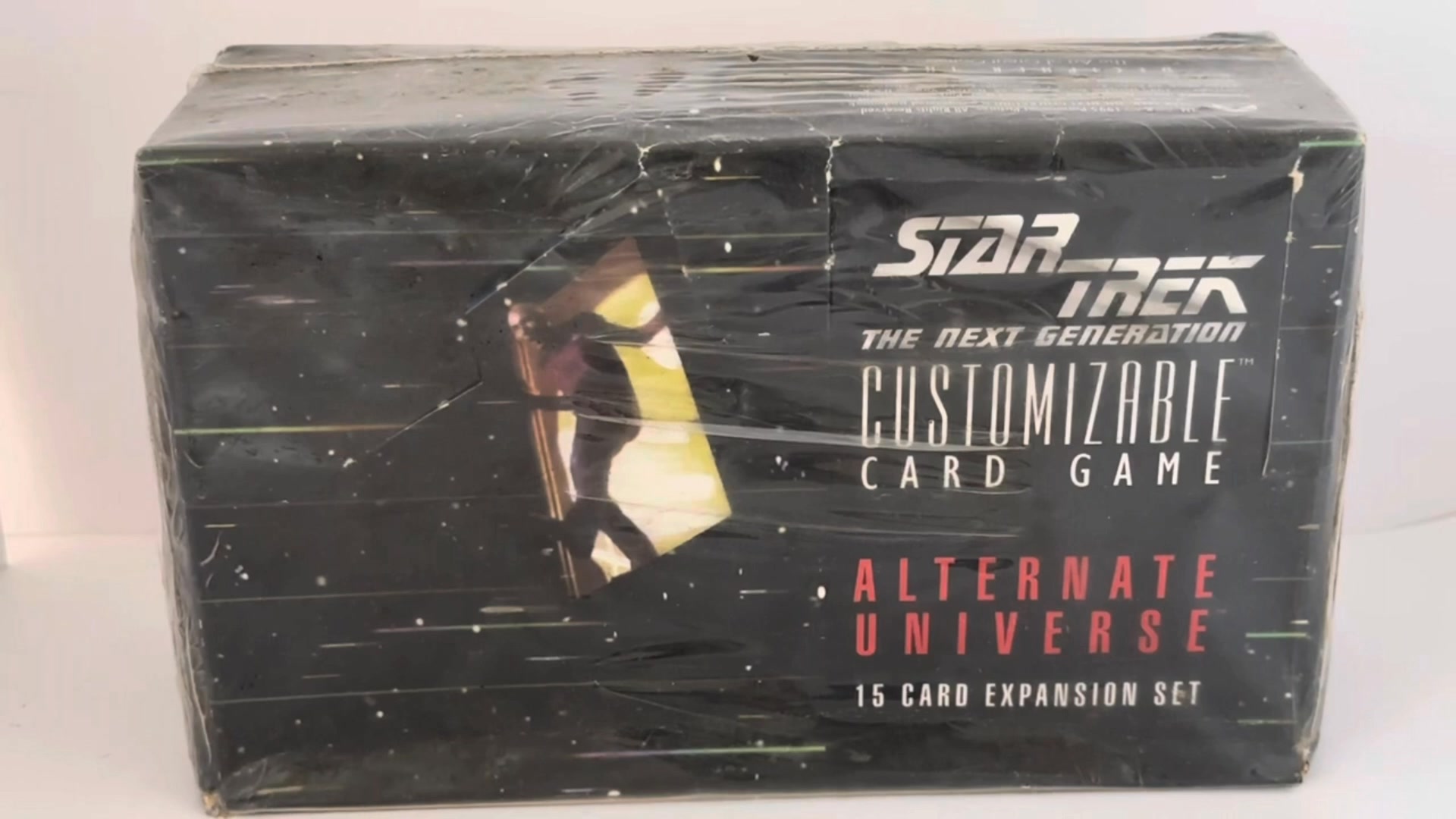 star trek the next generation customizable card game limited edition Trek:TNG CCG Official Player's Guide HR Decipher 1995 plan the best route around the Galaxy and complete your missions before the other players Vintage Decipher 1995 Star Trek