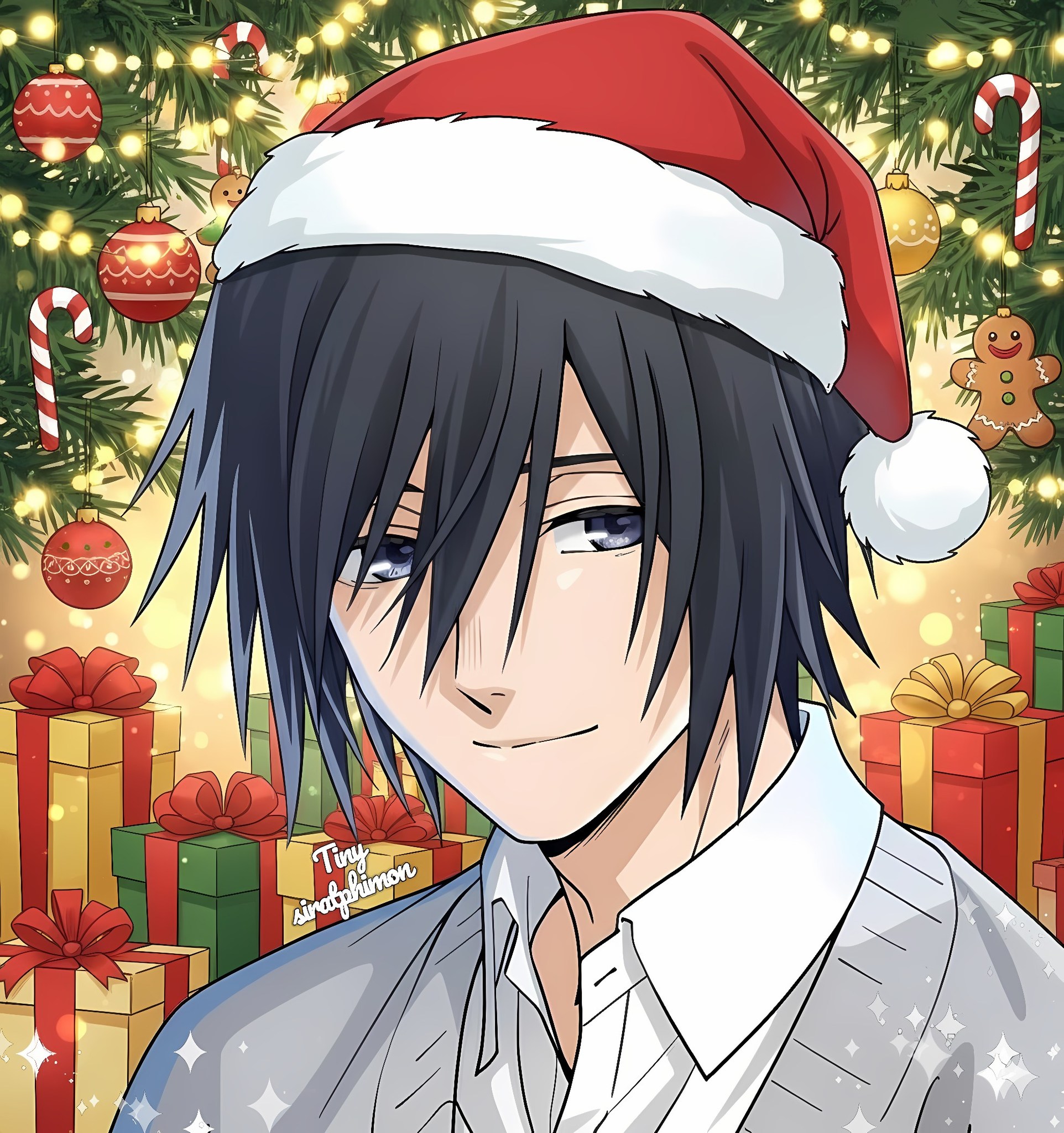 Sakuさん専用 クリスマスリーフ Natsusawa saku— Christmas Profile ♡