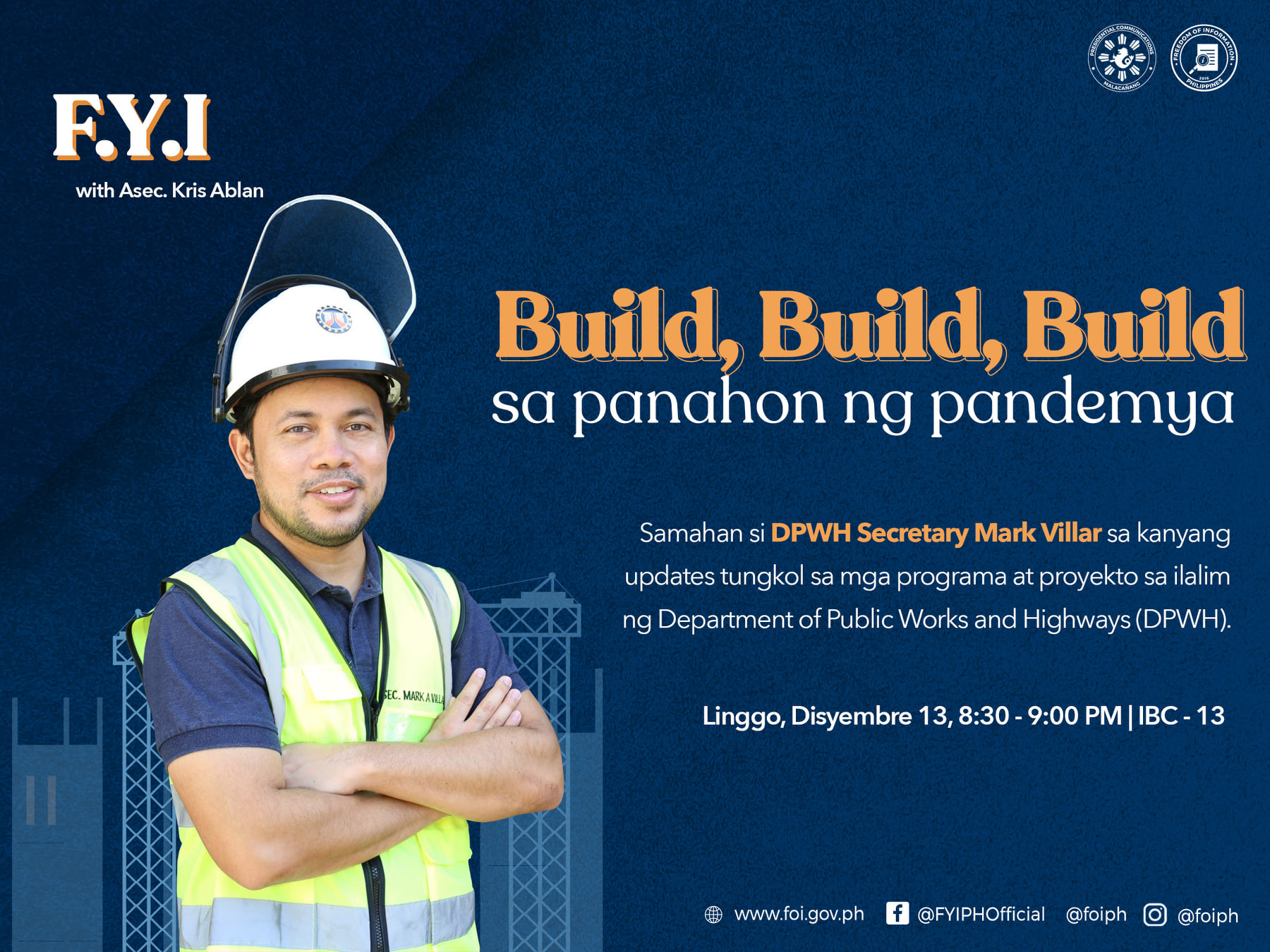 FOI Philippines - BUILD, BUILD, BUILD SA PANAHON NG... | Facebook