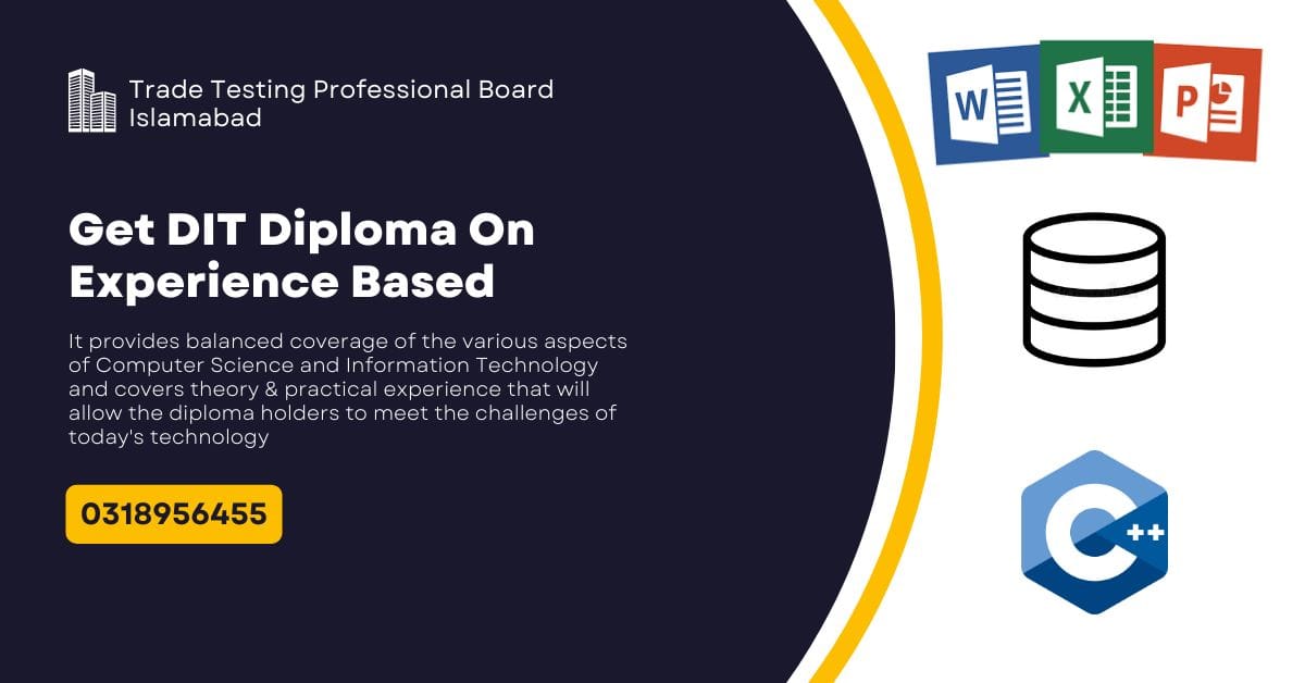 Trade & Testing Professional Board Islamabad