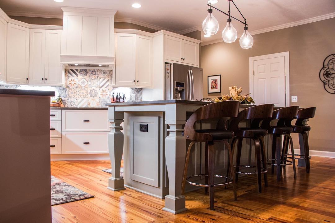The custom details and... - Merit Flooring, Kitchen and Bath