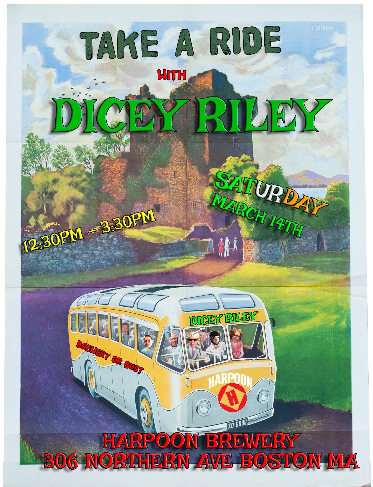 Dicey Riley at the Harpoon Beer Hall