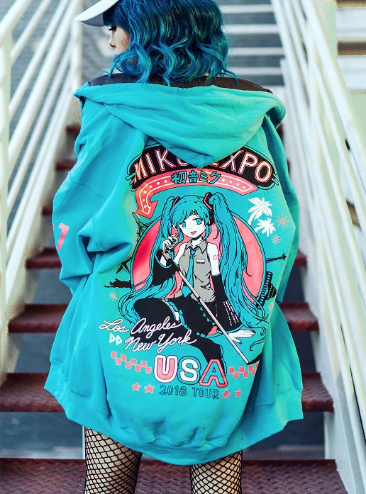 Omocat x Hatsune Miku expo merch available