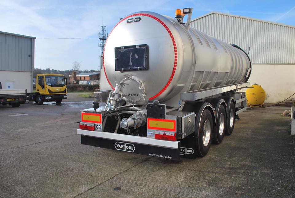 #wastetankers 31.000 litre full Vac... - VanHool Tankers UK | Facebook