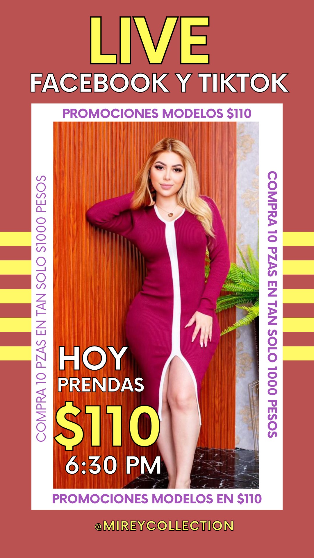 MI - *HOY PRENDAS EN $110* COMPRA 10 PZAS Y LLEVATELAS EN $1000 PESOS ...