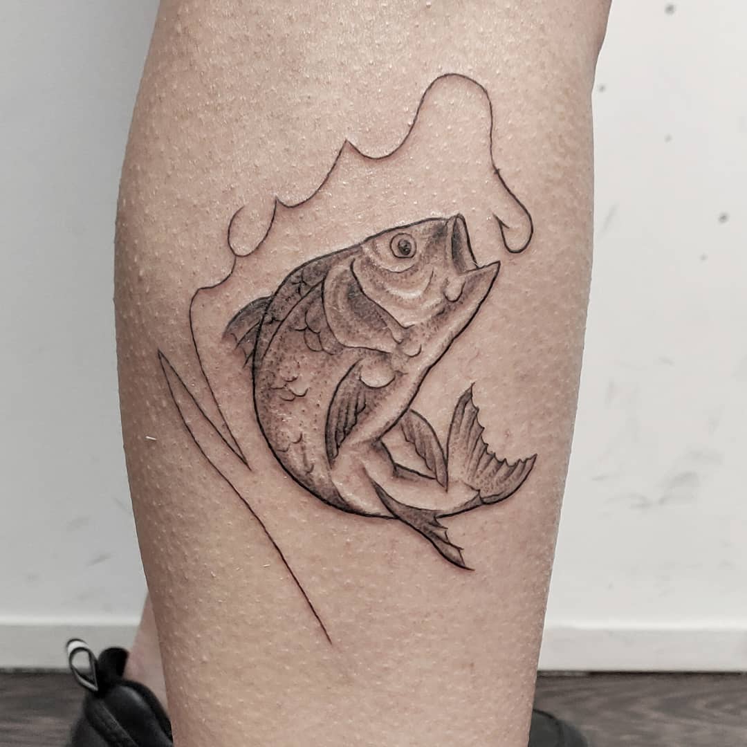 Spider - MIGUEL #pai #robalo #pesca #peixe #fishtattoo #fishingtattoo # ...