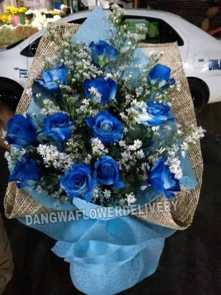 ☑️ Blue Roses... - Dangwa Flower Delivery - Onlineflowerph