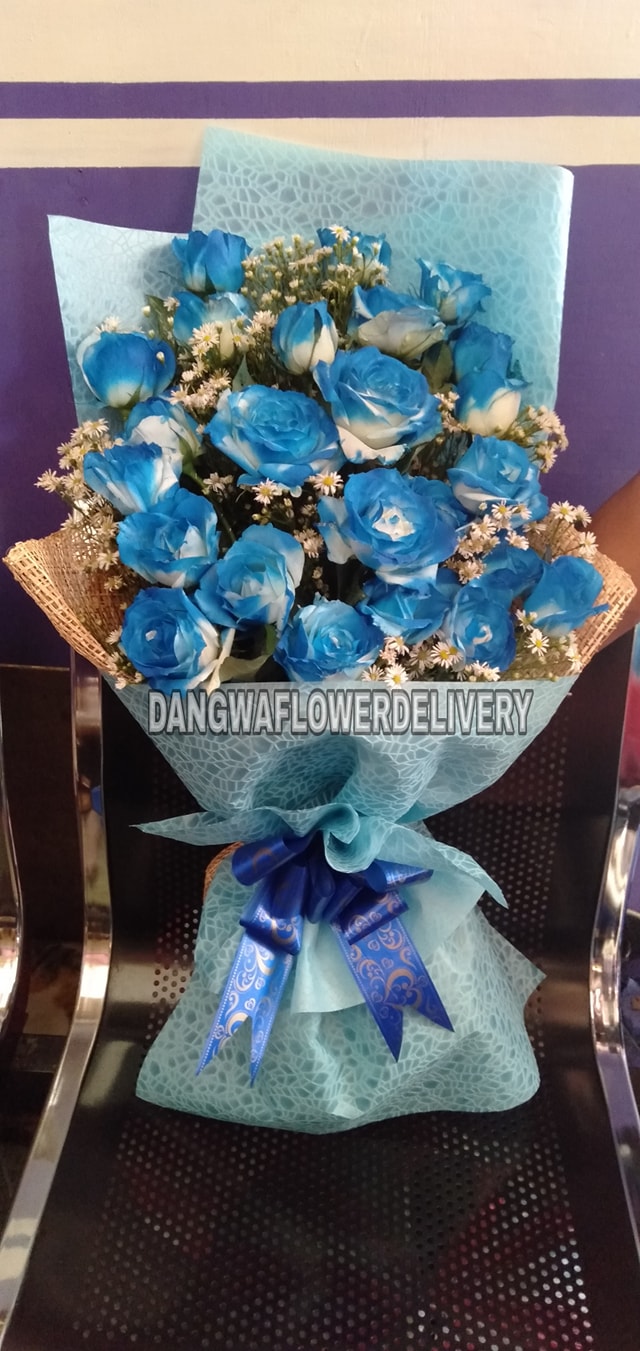 ☑️ Blue Roses... - Dangwa Flower Delivery - Onlineflowerph