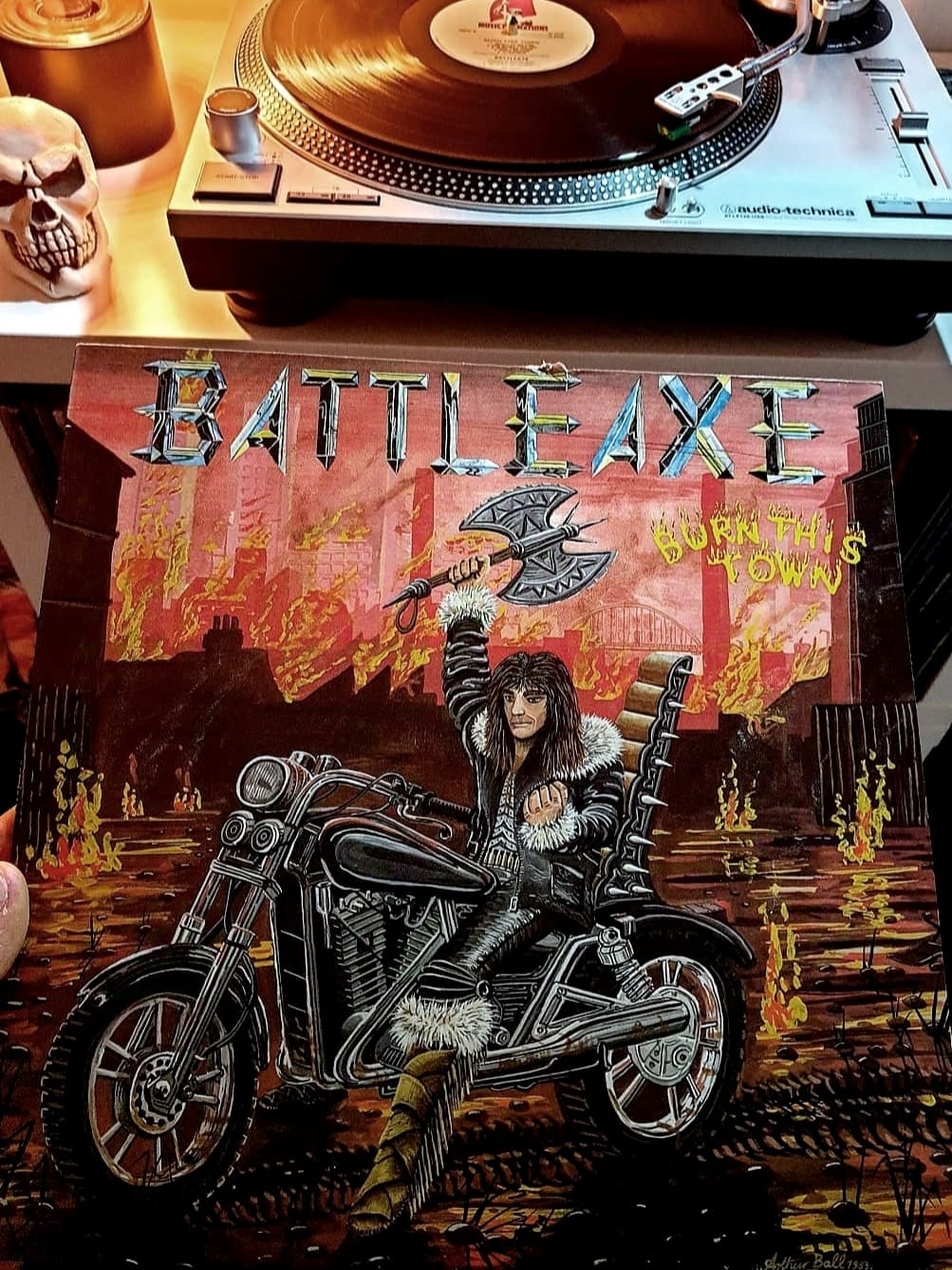 Battleaxe heavy metal band from Sunderland