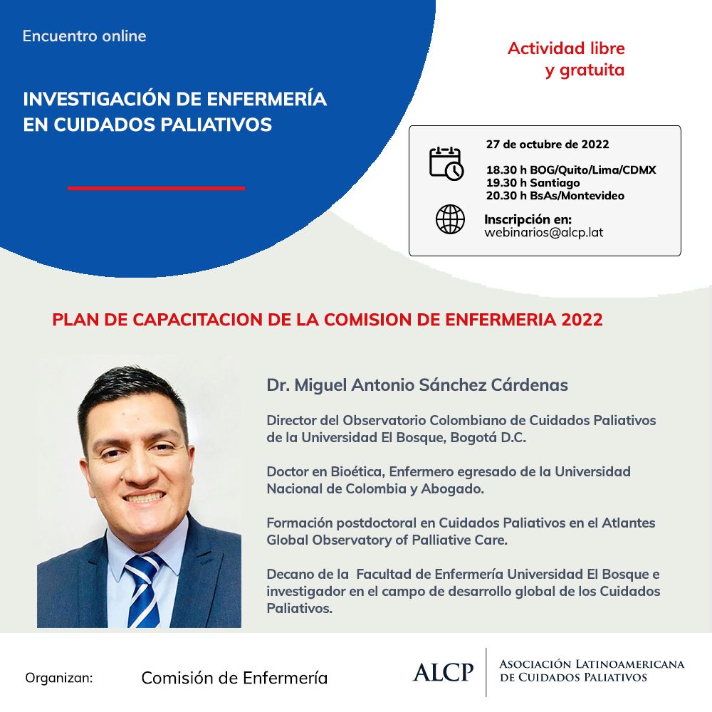 ALCP - 📌🗓La #ALCP, y su Comisión de #Enfermería, te... | Facebook