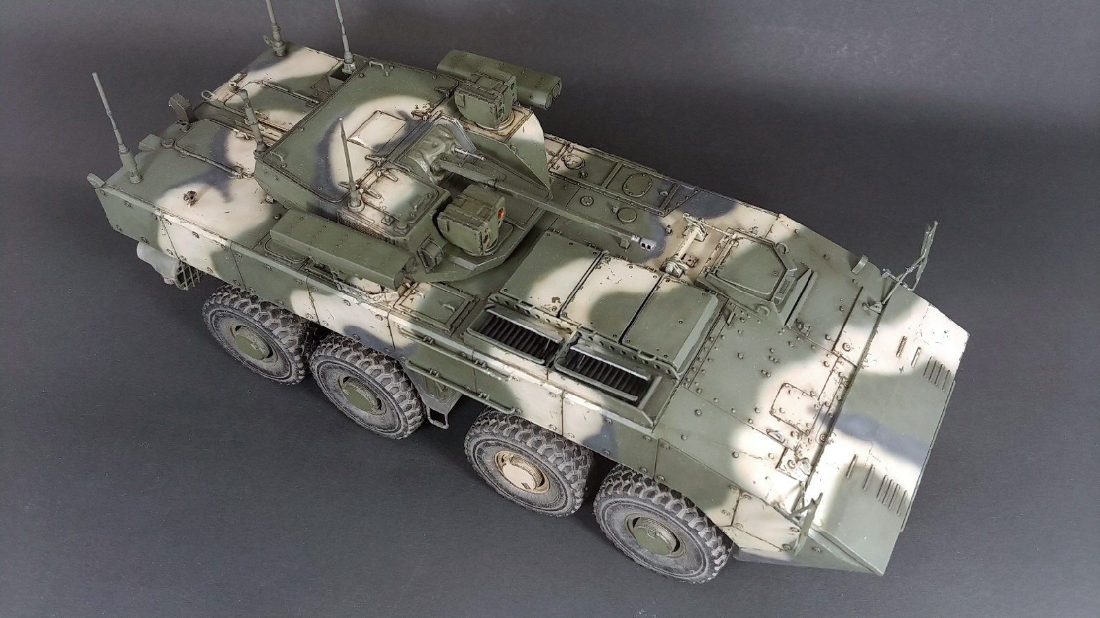 Hey! Test-build of our new BMP Bumerang kit in 1/35 scale is