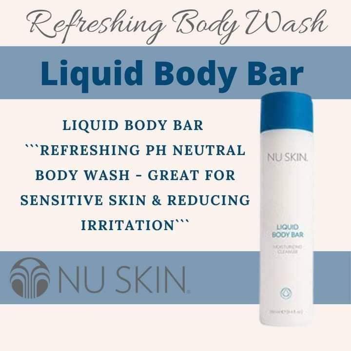Happy Monday! Start your day right with Nu Skin's Liquid Body Bar