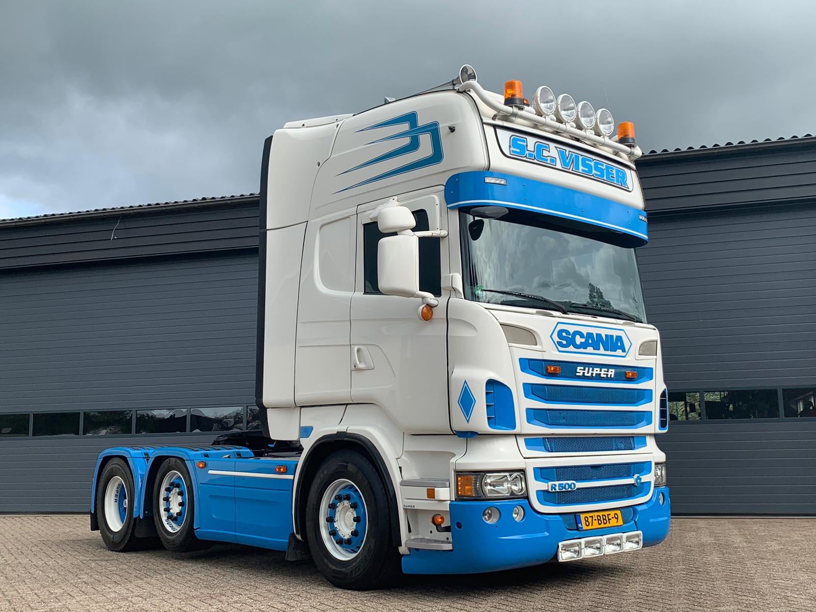 S.C. VISSER - ---Sold--- SCANIA R500 6X2 Year 10-2012 Apk...