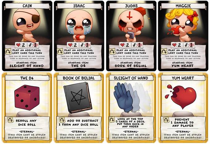 binding of isaac four souls card Maestro Media: The Isaac: (2nd Edition) - Strategy Game, Officially Licensed, Ages 13+, 1-4+ Players, 30 Min new twists Binding of Isaac Four Souls