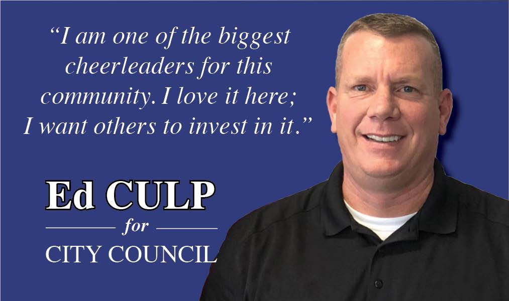 The primary election is... - Ed Culp for Decatur City Council