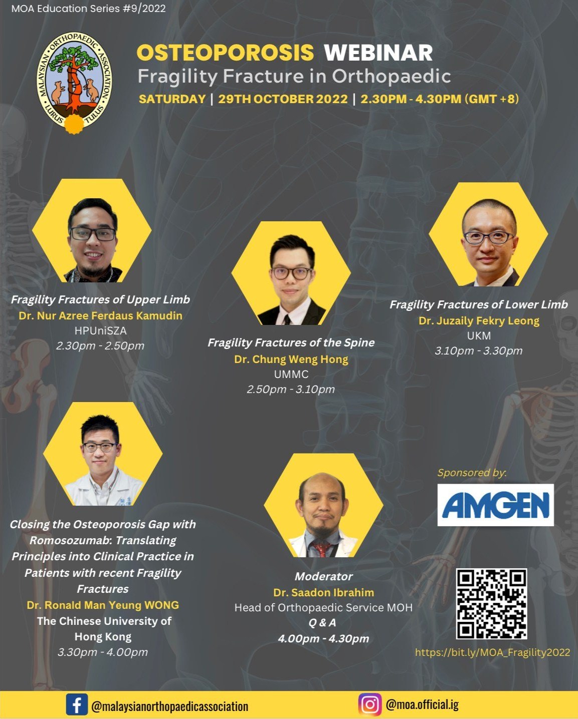 Honoured... - Dr Chung Weng Hong, Orthopaedic & Spine Surgeon