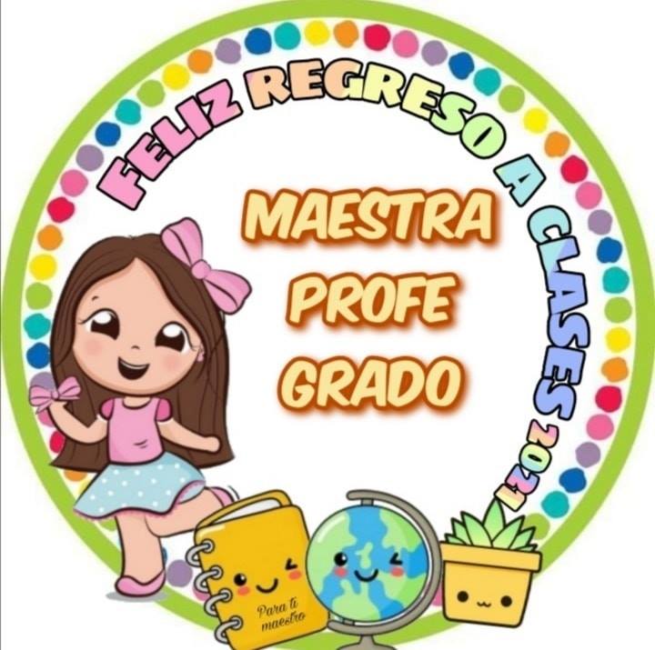 𝑷𝒂𝒓𝒂 𝒕𝒊 𝑴𝒂𝒆𝒔𝒕𝒓𝒐 - 🌟Portadas de #Regreso #a #clases #2021...