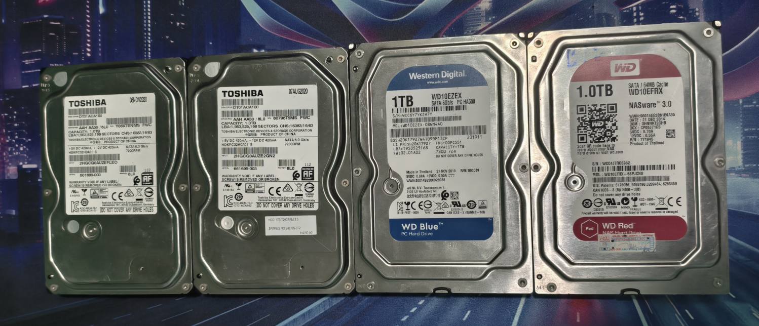 Cần bán 4 ổ HDD 1TB sk good . Combo main + CPU + ram + SSD Mai 