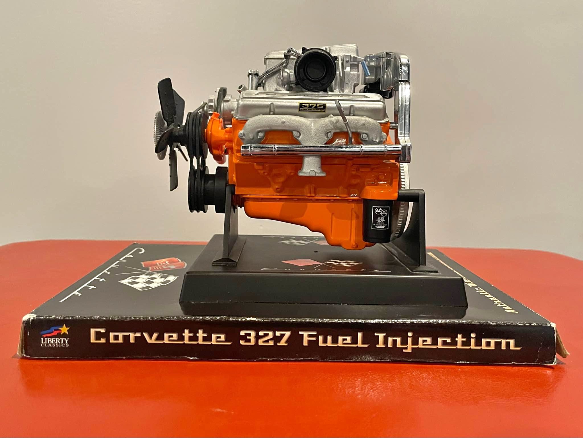 Die Cast Corvette 327 Fuel Injection Display Model Engine - Car Engines ...