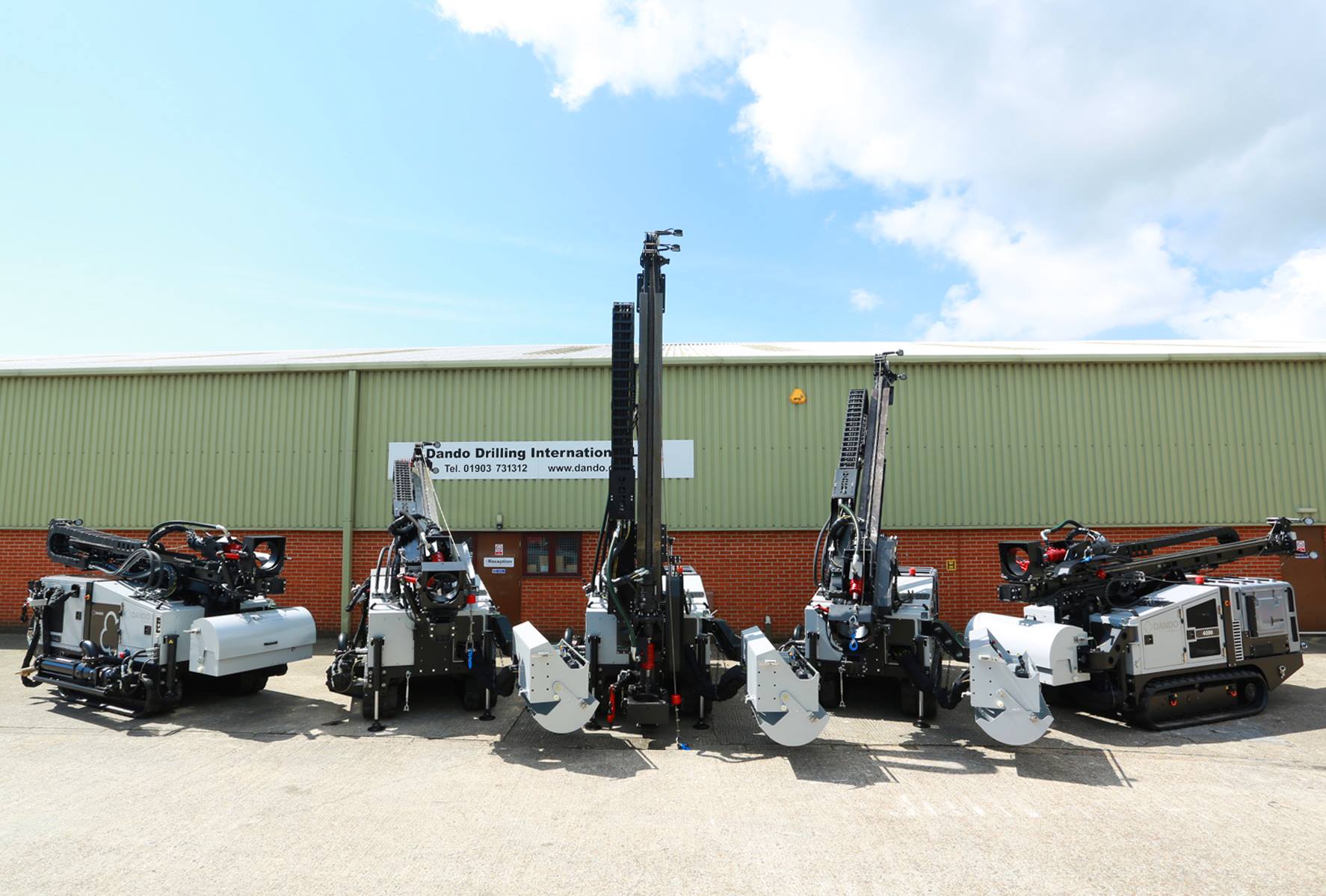 The Dando Jackal’s compact, modular... - Dando Drilling Ltd | Facebook