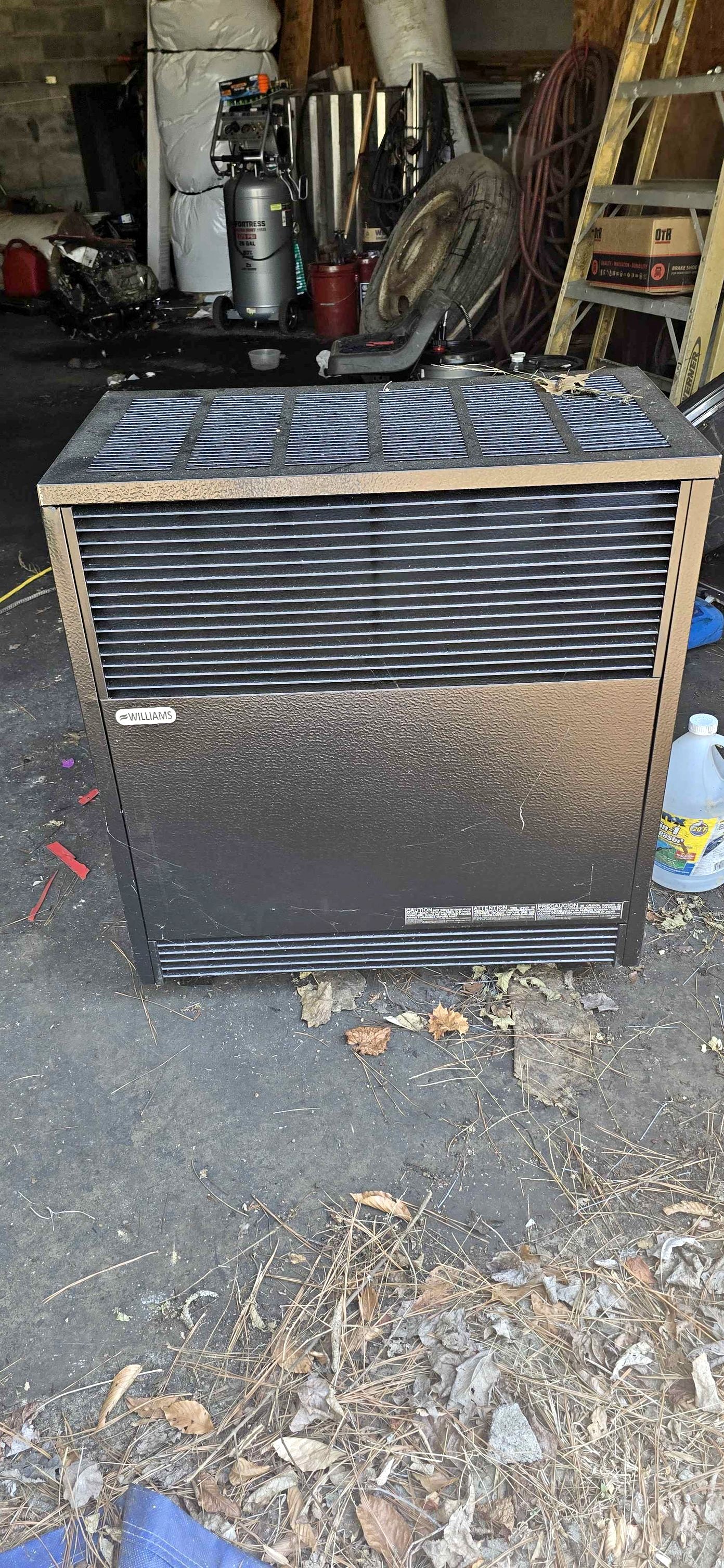 New Williams Gas Heater 50k BTU Vented Propane Heater - Space Heaters ...