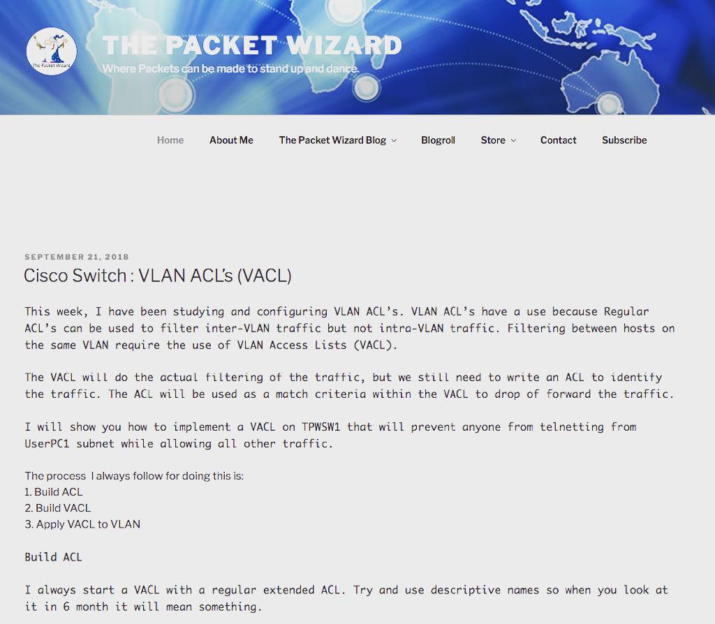 The Packet Wizard