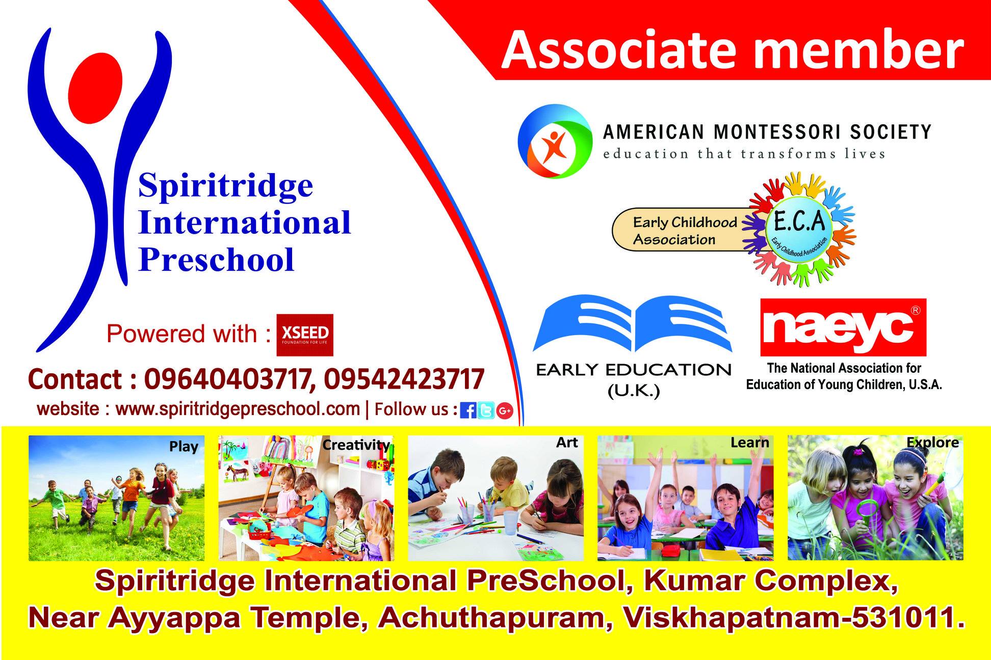 Spiritridge International Preschool | Hyderabad
