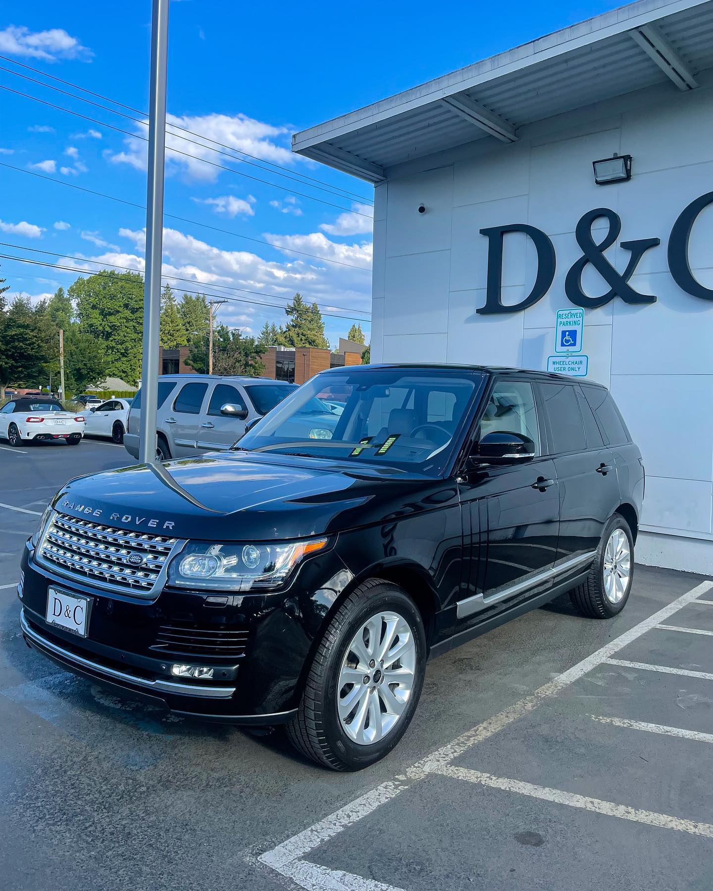 This full size Range Rover got full... - Springer Auto Detail
