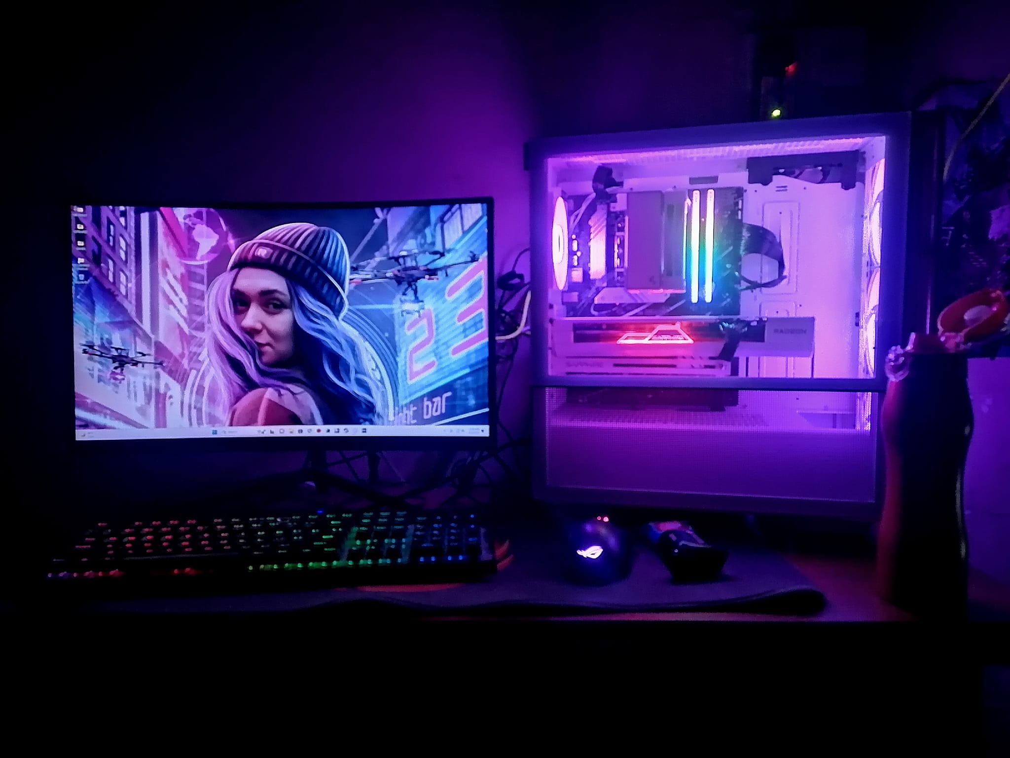 New gaming PC build with i5 13400F and RX 7700XT