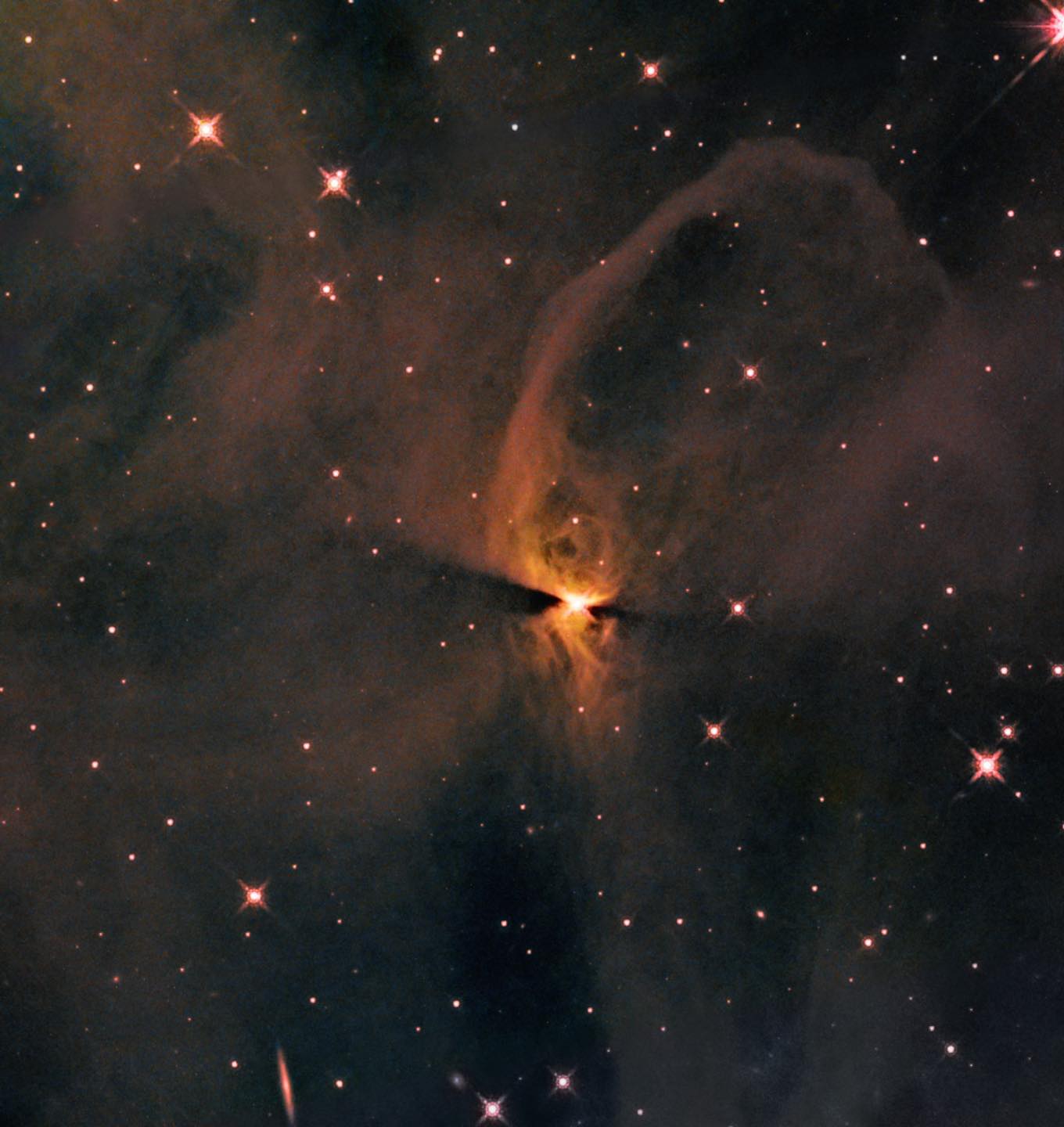 Ministry of Space Exploration - Newly Forming Star Incubating in IC ...