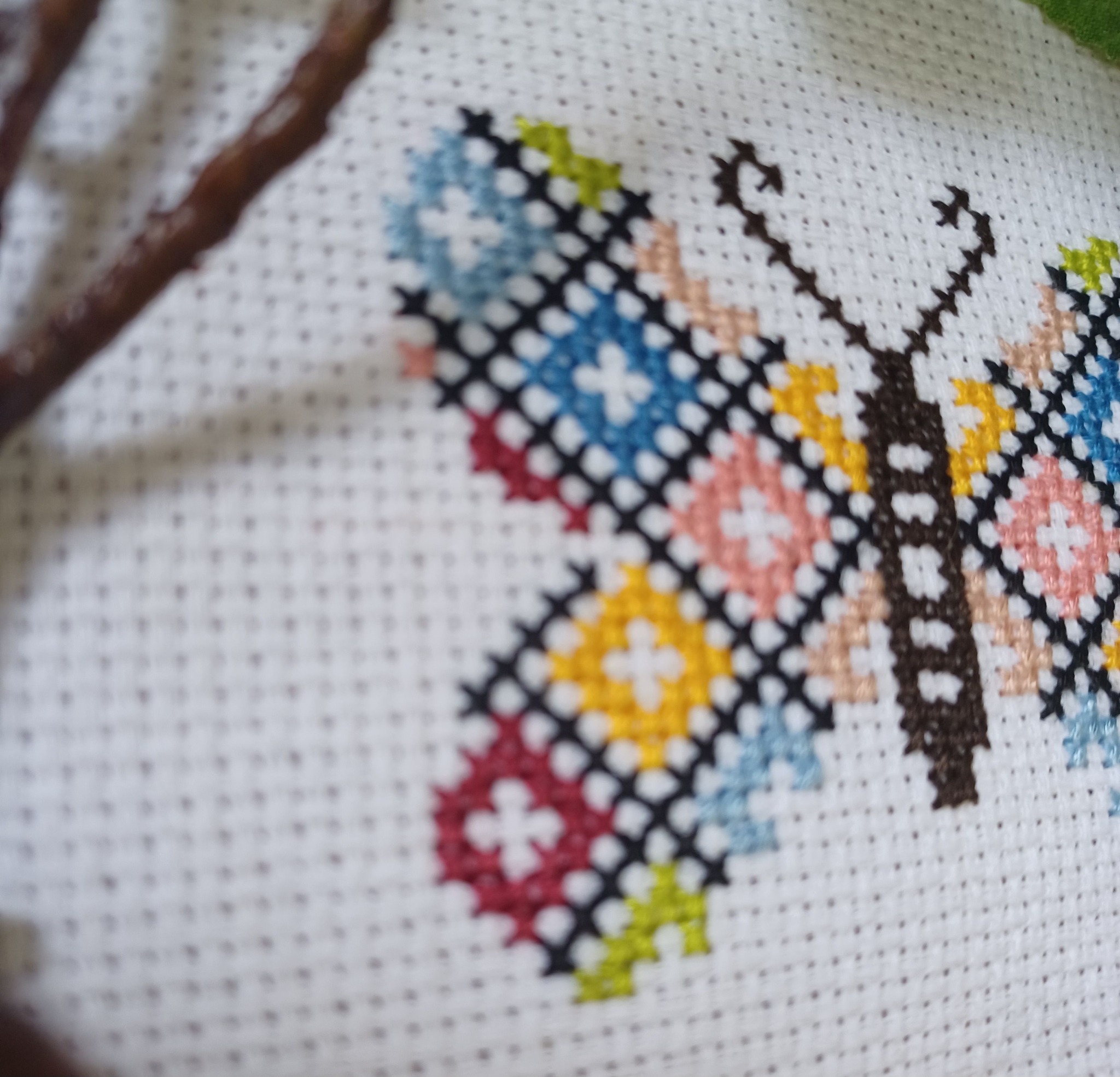 Download and stitch this lovely butterfly pattern from our website