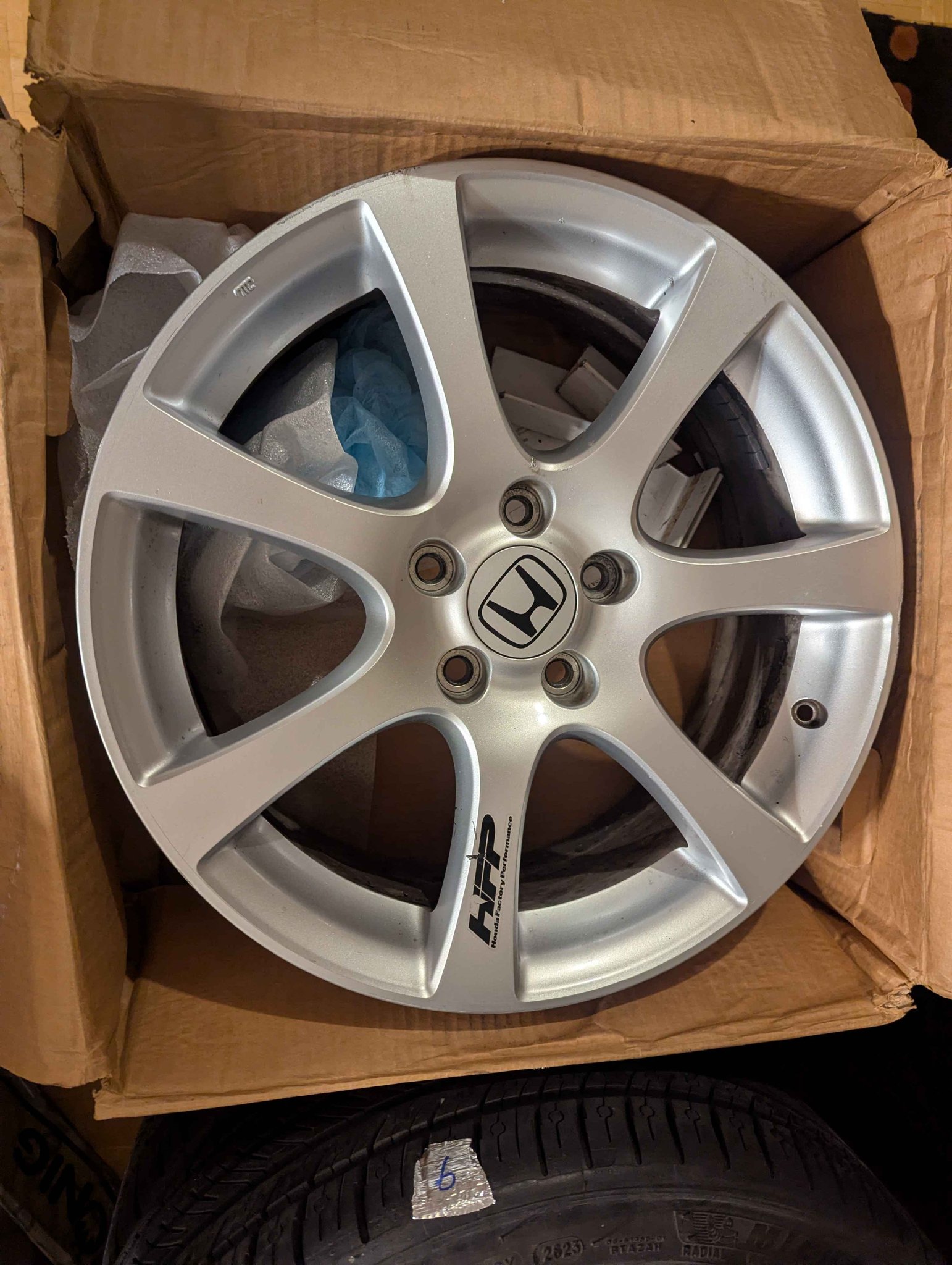 $550 Nice Honda HFP 5x114.3 18x7 +45 Honda Acura - Car Wheels, Tires ...