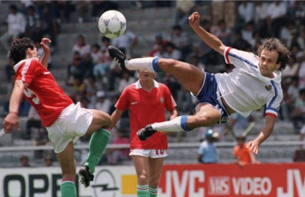 Michel Platini vs Laszlo Dajka