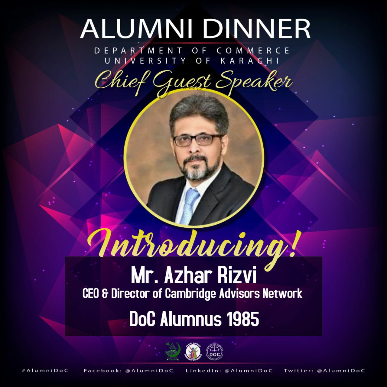 The Influx - Introducing Mr. Azhar Rizvi as our Chief... | Facebook