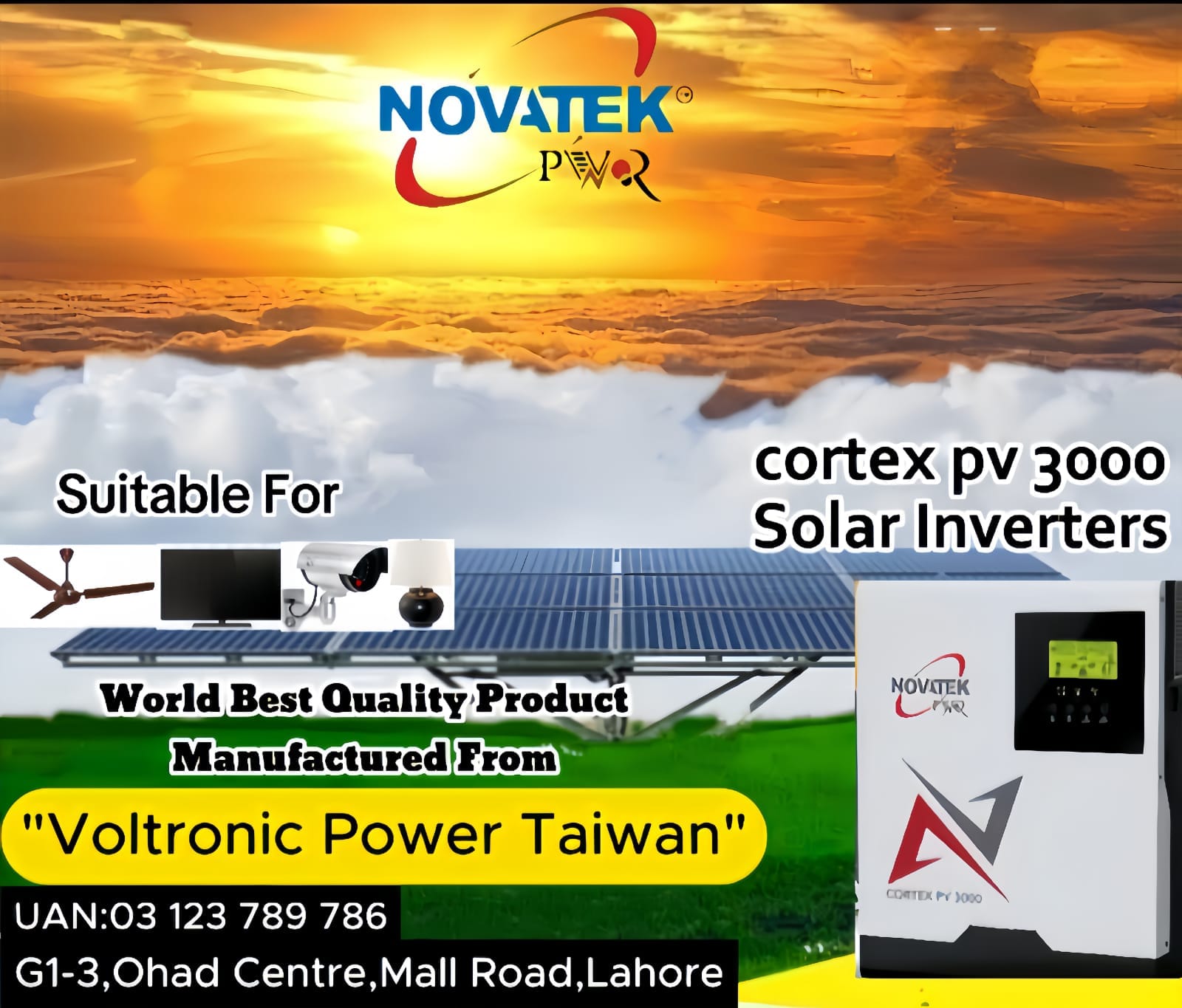 Novatek Power - 🌞 Harnessing the Power of the Sun with... | Facebook