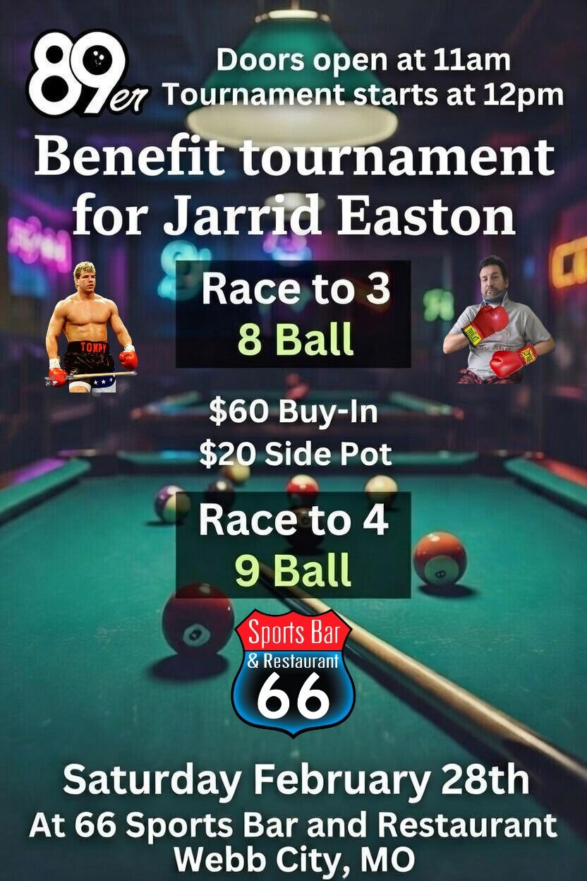 SWMO Billiards | Coming up in a couple weeks | Facebook