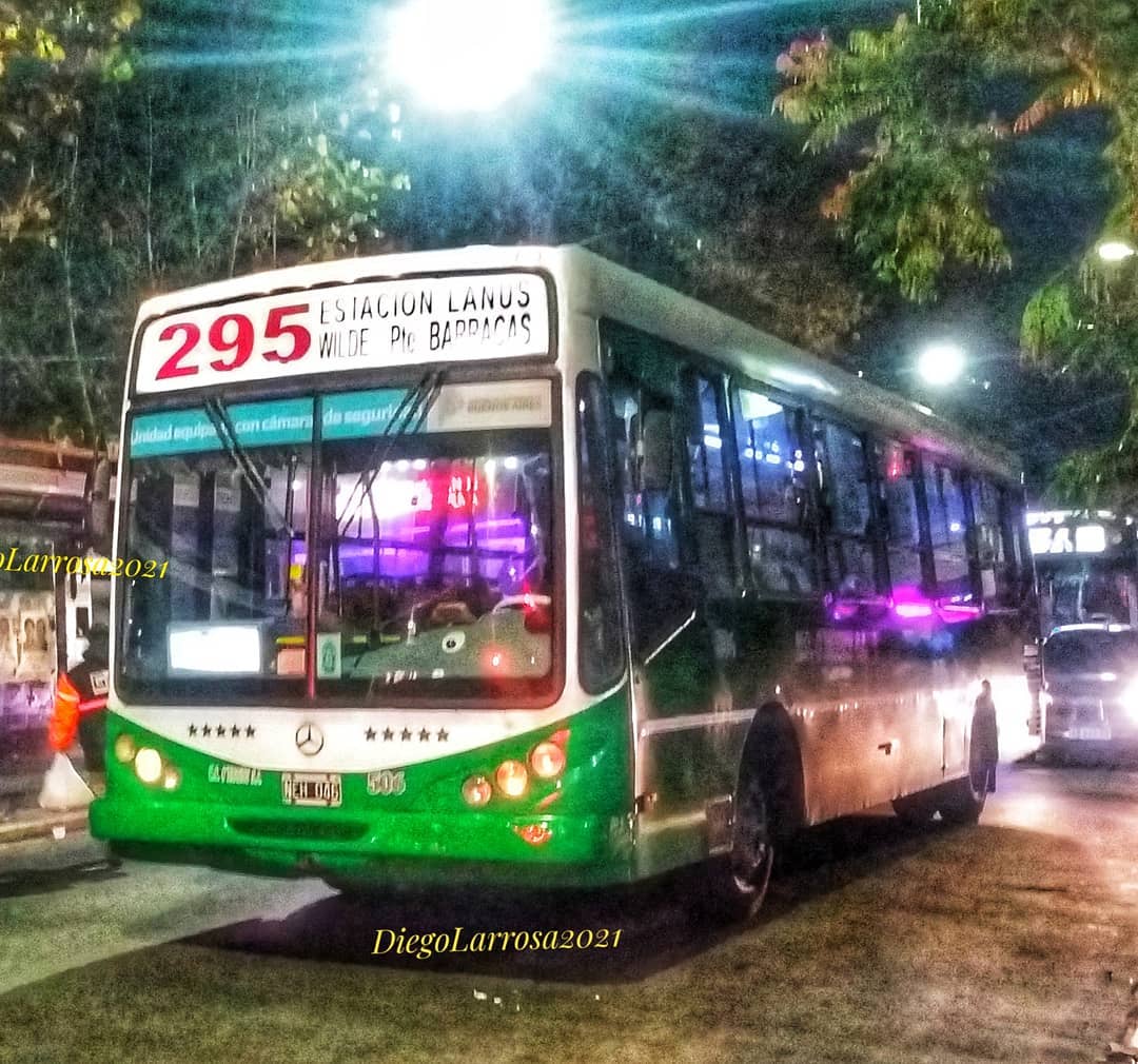 Vías y buses - Línea 295 M.O. O'Higgins. #omnibus...