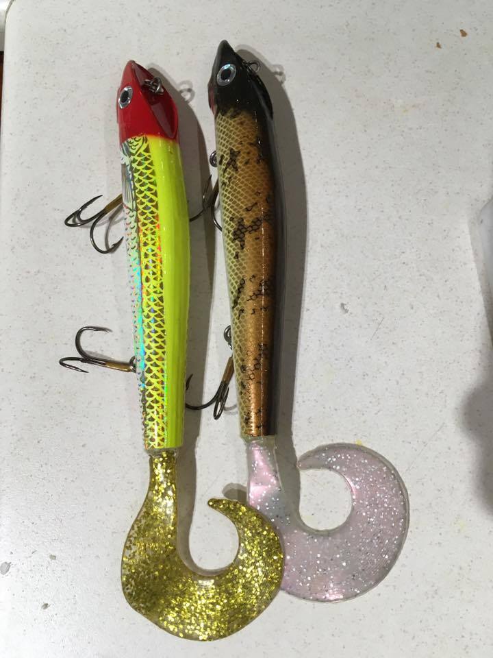 best burbot ice fishing lures TUNGSTEN T-RIP MINI VIBE BAIT these little rip baits pack a punch for their size 4 Burbot Slayer Combo (8