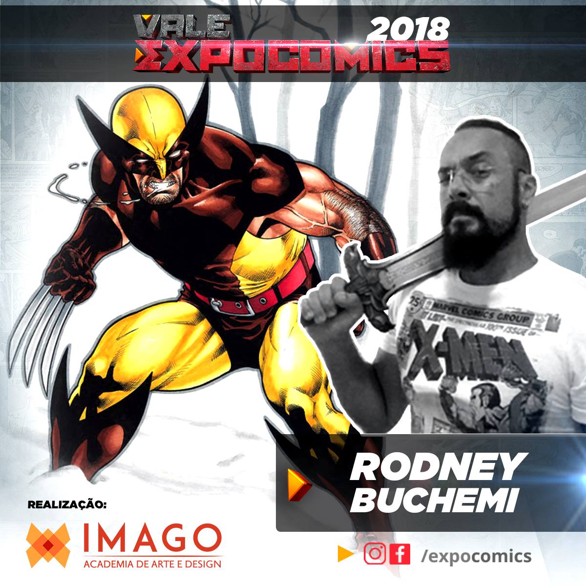 Expocomics - ARTISTA CONFIRMADO! Ilustrador, freelancer e professor de ...