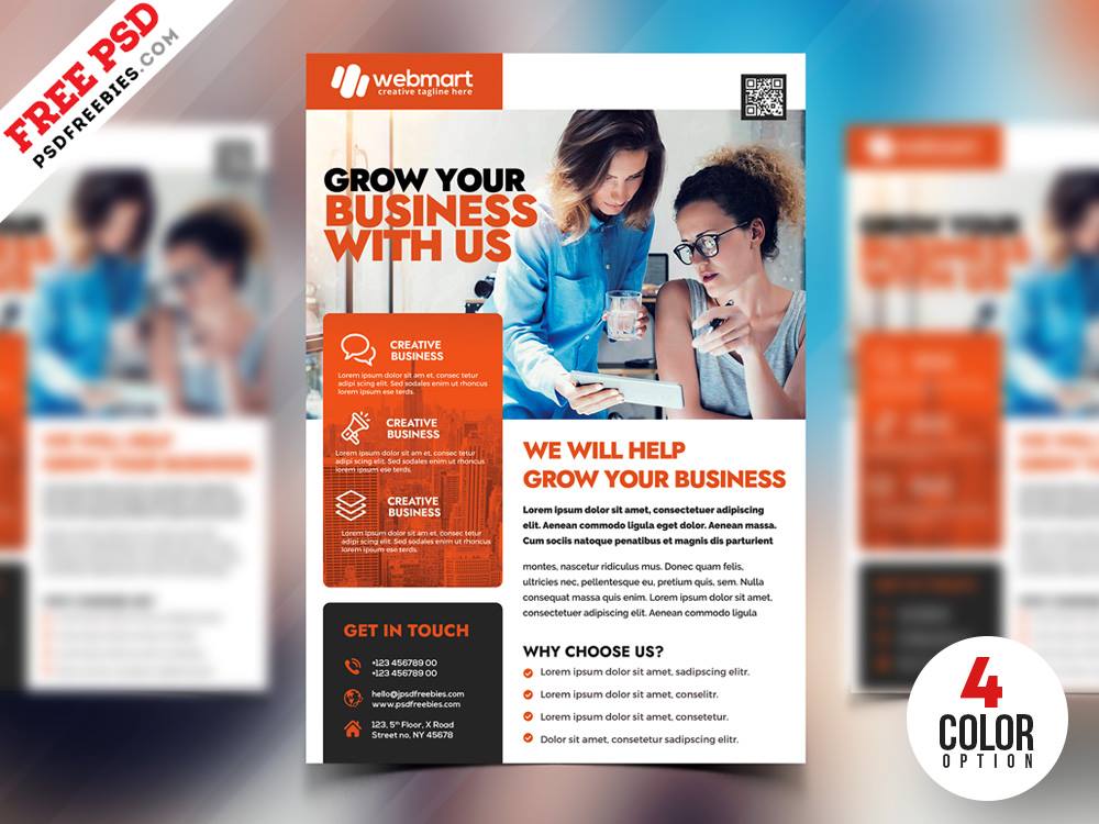 PSDFreebies.com - Free PSD Corporate Flyer Design Template... | Facebook