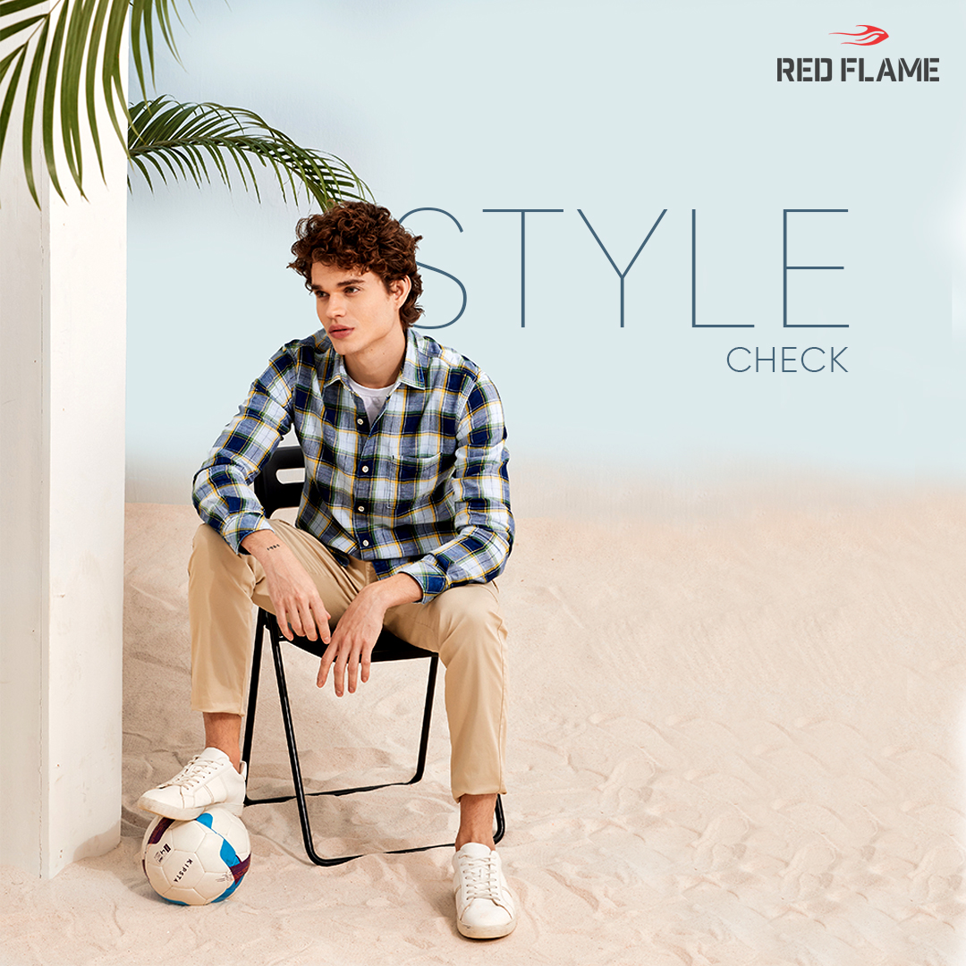 Switch up your look with a checkered shirt. #montecarlo #shirt